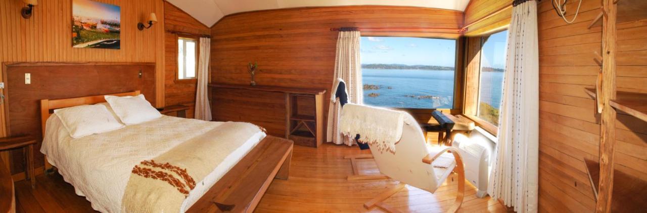 Hotel Faros Del Sur Ancud Esterno foto