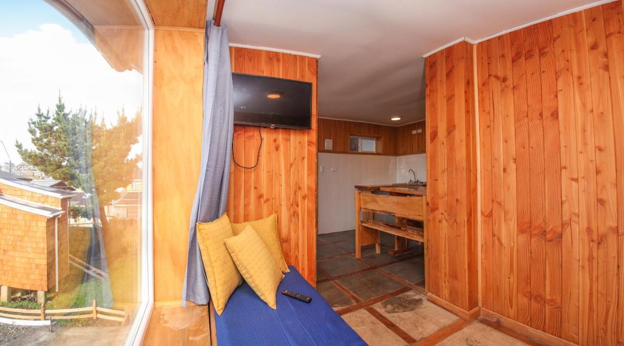 Hotel Faros Del Sur Ancud Esterno foto
