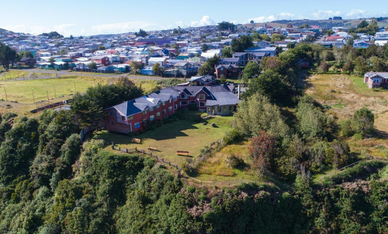 Hotel Faros Del Sur Ancud Esterno foto